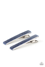 Load image into Gallery viewer, Vintage Throwback - Blue Hair Clip - NEW RELEASE
