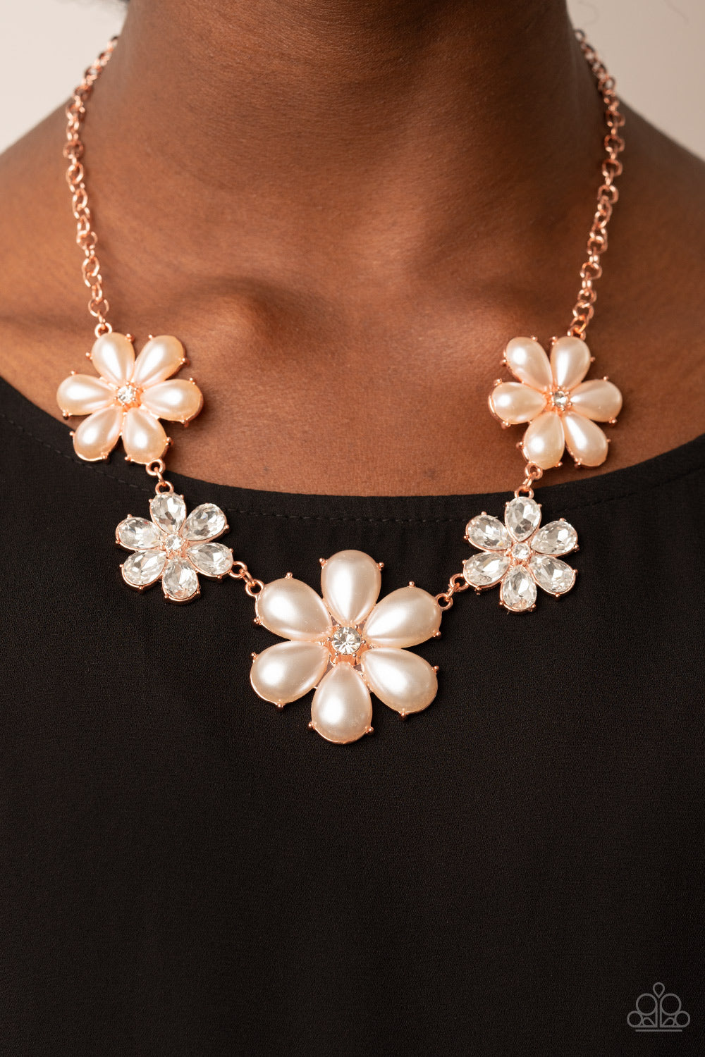 Peach Blossom Necklace - Statement